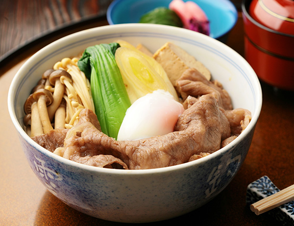 ◆明治すきやき丼